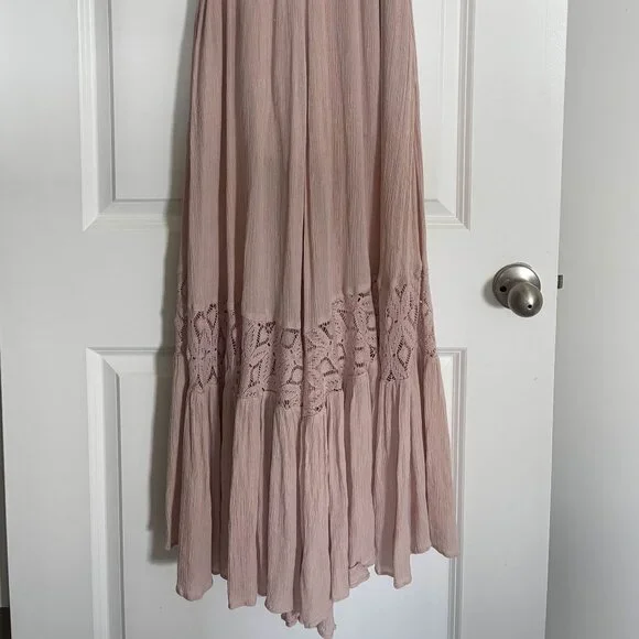 Free People Angela Jumpsuit in Rose Pearl - Picture 4 of 7